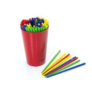 Miniland 100 piece large needle set for lacing, in a red container - School supply