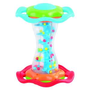 Miniland Hrazdka s dažďom, farebná, rozvíjajúca hračka pre bábätká, s korálkami a zvukom - Miniland