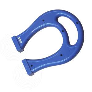 Miniland blue horseshoe magnet for kids, science and discovery toy - Magnetic building game