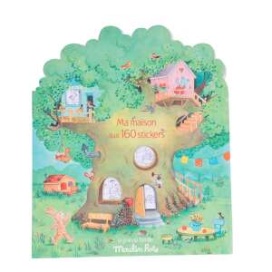 Big Family стикер книжка за оцветяване, Мулен Roty 102444738