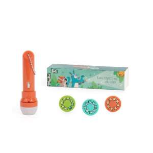 Moulin Roty Jungle Story Projector Flashlight, a fun and educational toy for kids that projects stories onto the wall - Night Light, Projector