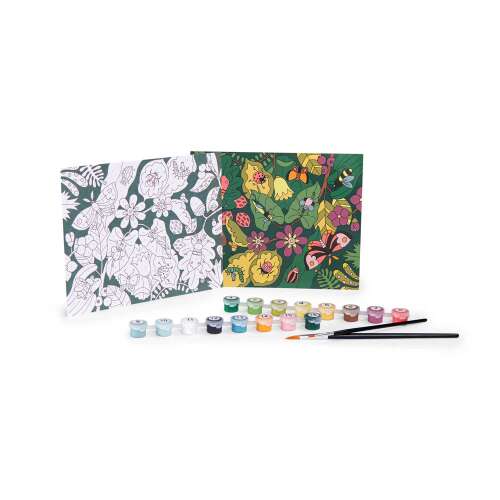 Creative Set Festék számokkal Botanikai variációk, Moulin Roty