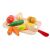 New Classic Toys комплект за рязане на играчки с дървен нож и зеленчуци