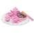 Pink wooden tea set with cake and tray, New Classic Toys