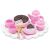 New Classic Toys wooden tea set with cake and teapot on a tray
