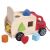 New Classic Toys Shape Sorter Truck, wooden toy with 6 colorful shapes