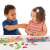 Two children playing Smelly Wellies board game, Orchard Toys, matching game for kids, 2-6 years old