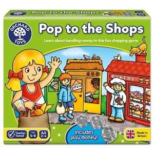 Pop to the Shops board game by Orchard Toys, learn about handling money with this fun shopping game - Rocking horse & animal and Developmental Toy for Preschooler