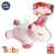 Proiector de noapte cu unicorn de pluș roz cu muzică, marca Baby Sunki