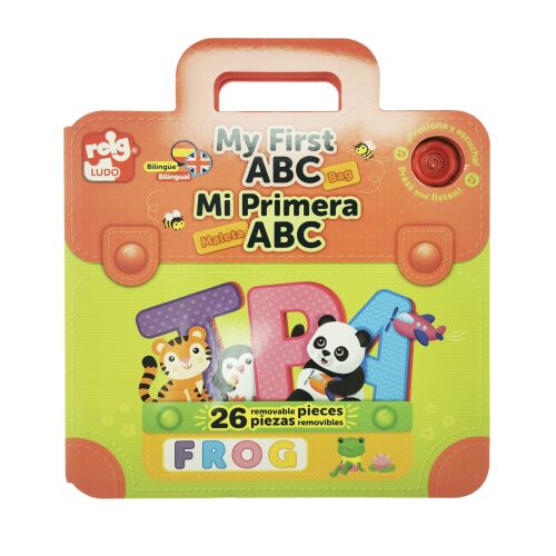 reig Ludo My First ABC Bag - Interactive English Alphabet Learning Toy