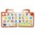Open reig Ludo My First ABC Bag showing alphabet with removable letter pieces