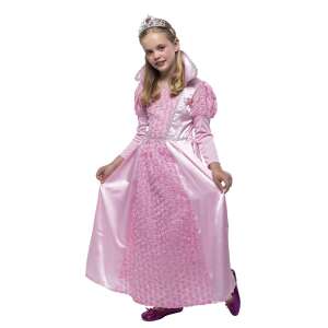 Pink princess costume for girls, includes dress and tiara, size M - Rubie's