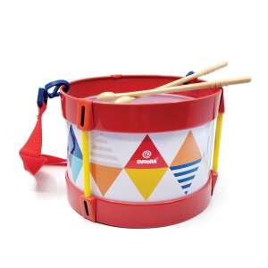 Svoora Kids Tin Drum with Colorful Design and Adjustable Strap - Nonbrand Toy Instrument