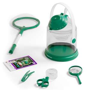 Set STEM TopBright Science Can Descoperirea Lumii Insectelor și a Apei, plasă de prins insecte, lupă, pensete, stație de observare - Jocuri stiintifice si exploratori
