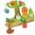 Visac wooden counting toy with vegetables, birds, and geometric shapes, perfect for preschoolers to learn numbers, colors, and shapes
