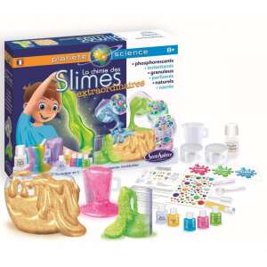 Slime Creator Science Kit, mache deine eigenen Schleime mit Glitzer, Leuchtfarben und mehr, ab 8 Jahren - Slime