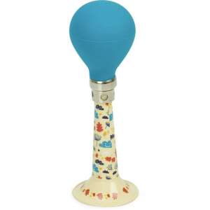Blue bicycle horn with a colorful pattern, bicycle horn - Vilac
