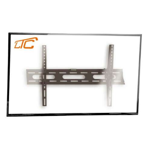TV fali tartó konzol 37-99 hüvelykes LCD TV-khez, VESA kompatibilis 400x400mm-ig, akár 50kg-os terheléshez 