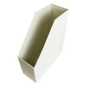 Fehér Fortuna irattartó papucs, kartonból készült, dokumentumok rendezéséhez - Fortuna