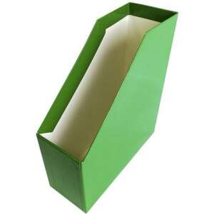 Zöld Fortuna irattartó papucs, kartonból készült, dokumentumok rendezéséhez - Fortuna