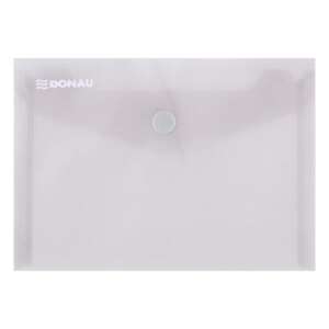 Donau A/6 plic transparent din plastic cu închidere cu buton - Huse de protecţie acte