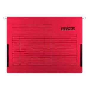 Czerwona teczka wisząca z ochroną boczną, Donau A4, 25 szt. - Zgłoszenie