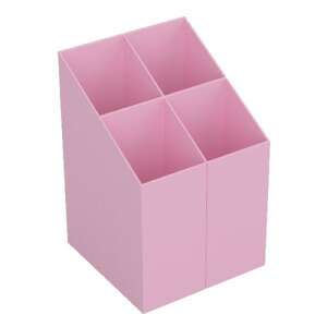 Penholder ICO square pastel pink 102450153 - Office accessory