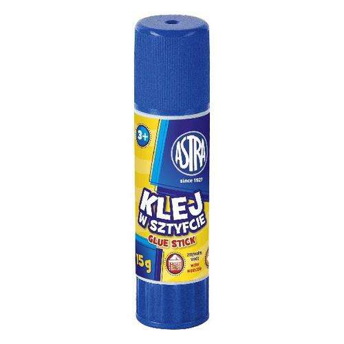 Astra ragasztóstift, 15g, kék, papír és vékony kartonhoz - Astra
