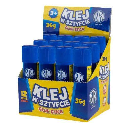 Klej w sztyfcie 36g (12szt) ASTRA 102450491