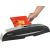 Laminator Fellowes w użyciu z folią do laminowania A4