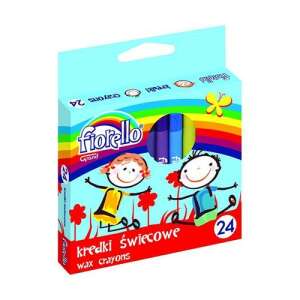 Creioane cerate Fiorello Grand 24 bucăți - Creioane cerate