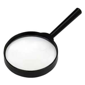 Lupă de mână de 75 mm cu mâner negru - Lupe
