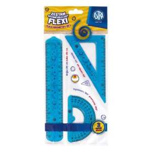 ASTRA Flexi Zestaw Geometryczny 3 elementy w niebieskim opakowaniu - Astra