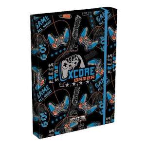 Bossteam Gamer Xcore A4 mappa gamepad mintával - Füzetbox