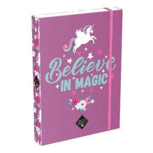 Füzetbox LIZZY CARD A/5 Magical Beaty Magic füzetbox egyszarvú és Believe in Magic mintával - Füzetbox
