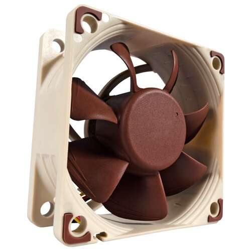 Noctua NF-A6X25 FLX 60mm ventilátor PC, hnedý