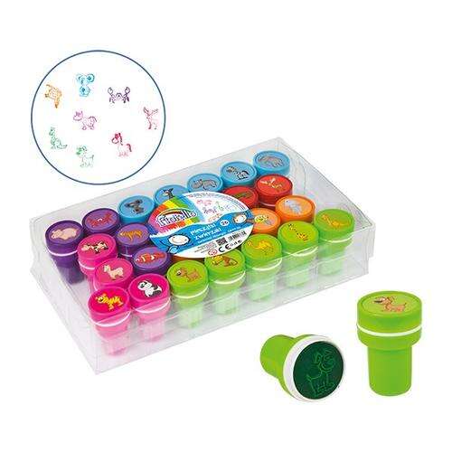 Fiorello Állatos Pecsétkészlet - 26 db