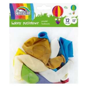 Fiorello 12 sztuk 12-calowych balonów pastelowych - Bułka w powietrzu