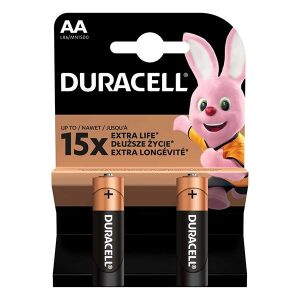 Duracell AA Alkáli Elemek - 2 darabos csomag - Duracell Elem