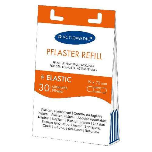 Actiomedic EasyAid elastische Pflaster Nachfüllpackung, 30 Stück