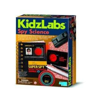 Set educativ STEM - Stiinta Spionului, KidzLabs 102459990 - Jocuri stiintifice si exploratori
