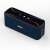 Side view of the iSEN H96 Max M7 TV Box with built-in Bluetooth speaker, blue