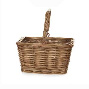 Wicker shopping basket with handle, Egmont Toys - Shop Playset, Shopping