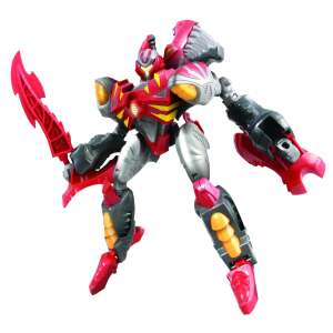 M.A.R.S. Converters T-Rex robot toy in red and black, transforming from robot to dinosaur - Nonbrand Interactive Kids' Toy