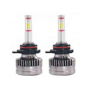 2x żarówki LED do reflektorów HIR2 (9012), 60W, 6200Lm, Canbus, wiązka 360°, 12V-24V - Pojazd i części