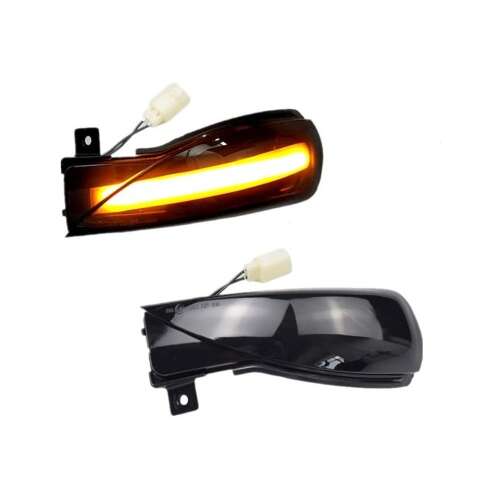 Mazda 3 BL (2008-2014) und Mazda 6 GH (2007-2015) dynamische Blinker, schwarzes getöntes Glas, 2er Set