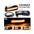 Mazda 3 BL (2008-2014) und Mazda 6 GH (2007-2015) dynamische Blinker, schwarzes getöntes Glas, 2er Set