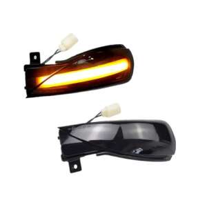 Mazda 3 BL (2008-2014) and Mazda 6 GH (2007-2015) dynamic turn signal lights, black smoked lens, set of 2 - Light & Indicator