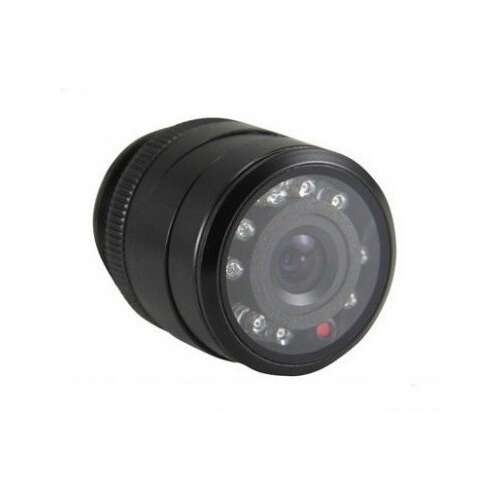 Cameră de marșarier 51911, unghi de vizualizare de 170 de grade, rezistentă la apă, neagră