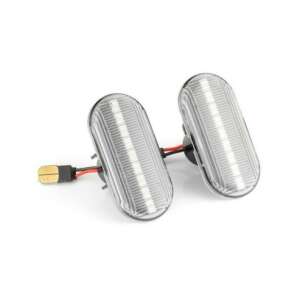 Smart Fortwo (453) LED oldalsó jelzőlámpák, 2 darabos készlet, átlátszó lencse - Smart